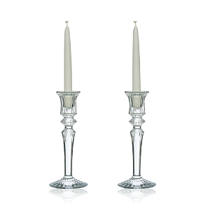 Baccarat Mille Nuits Candleholders, Set of 2