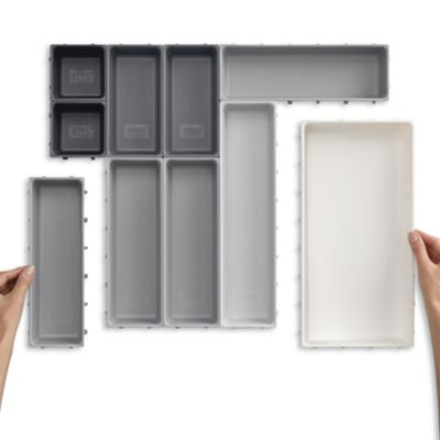 10-Piece Modular Drawer Organizer