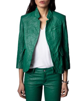 bloomingdale's leather jacket