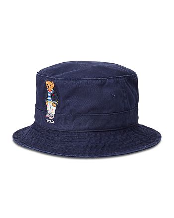 Polo Ralph Lauren Polo Bear Cotton Twill Bucket Hat | Bloomingdale's