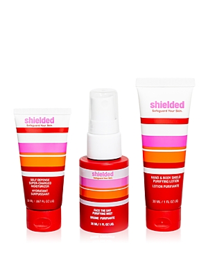 Shop Shielded Beauty Self Defense Kit, Purifying Mist, Lotion & Moisturizer 3-piece Gift Set