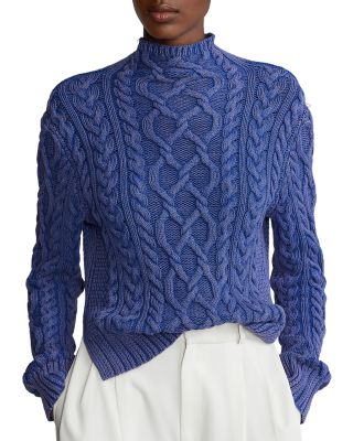 Ralph Lauren - Cable Knit Turtleneck Sweater