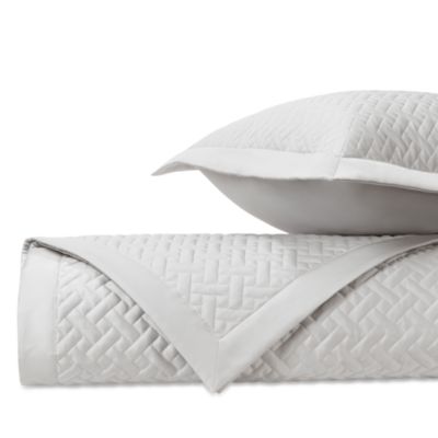 Basketweave King Quilted Sham, Pair