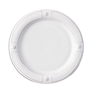 Juliska Berry & Thread French Panel Dinner Plate In White