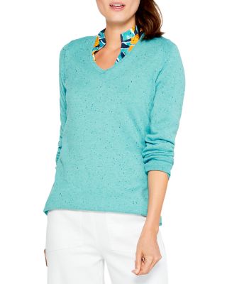 nic and zoe vital v neck sweater