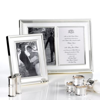 Grosgrain Double Invitation Frame, 5" x 7"