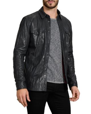 John varvatos leather deals jacket bloomingdales