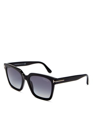 TOM FORD Women's Selby 55mm Square Sunglasses