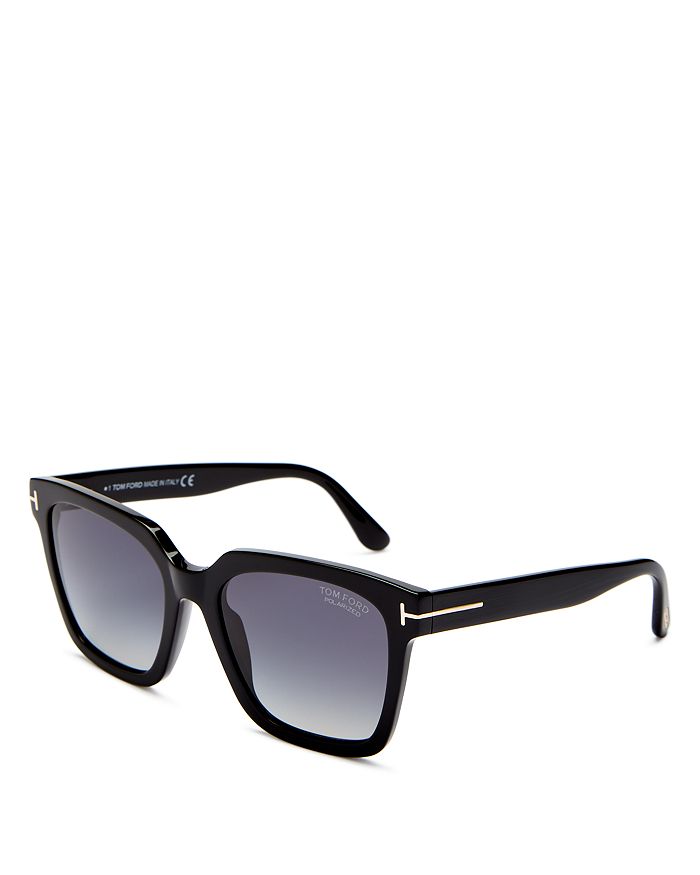Tom Ford Selby Polarized Square Sunglasses, 54mm | Bloomingdale's