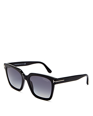Tom Ford Selby Polarized Square Sunglasses, 54mm