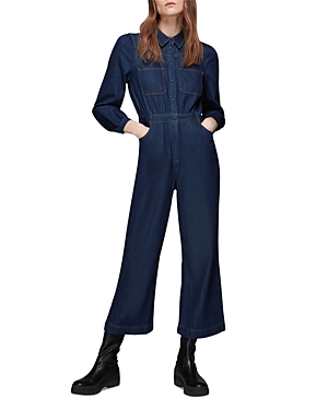 Whistles Lilly Denim Jumpsuit