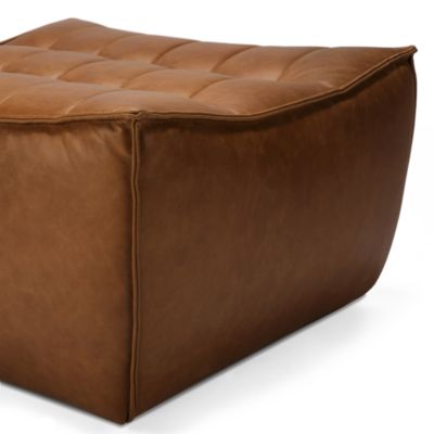 N701 Leather Ottoman