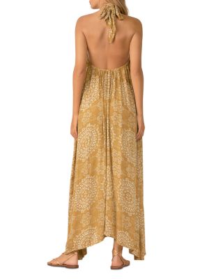 halter maxi dress casual