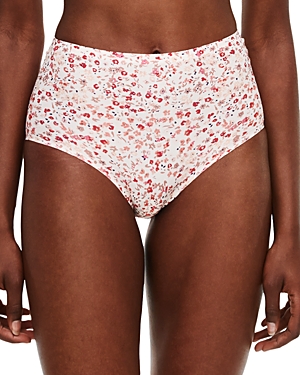 Chantelle Soft Stretch One-size Seamless Briefs In Floral Print