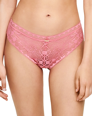 Chantelle Day To Night Lace Tanga In Rose Amour