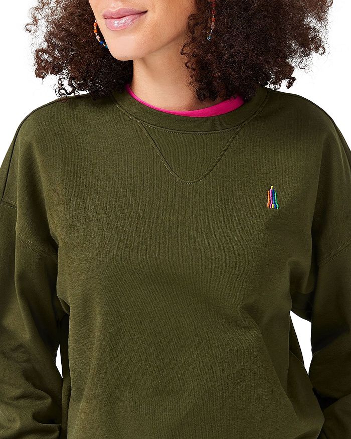Terez x NY Forever Cotton Crewneck Sweatshirt Bloomingdale s