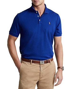 Polo Ralph Lauren Classic Fit Soft Cotton Polo Shirt In Deep Saphire Heather