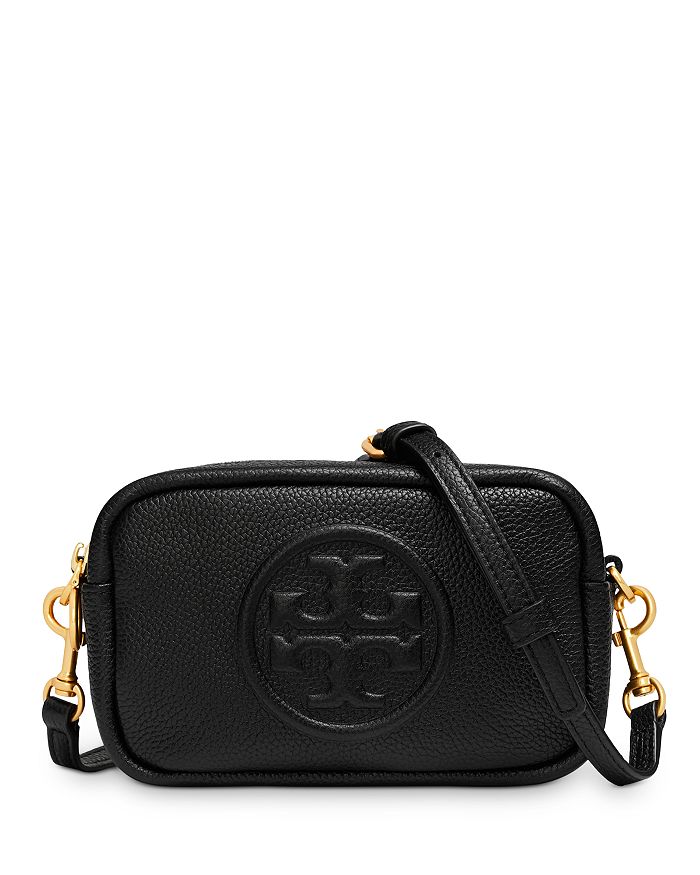 Tory Burch Perry Bombe Mini Leather Crossbody | Bloomingdale's