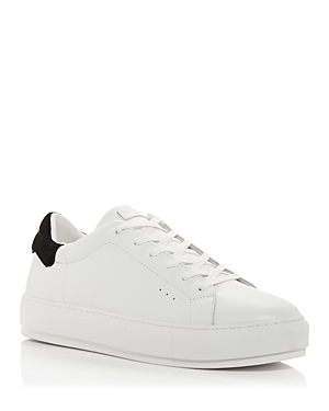 Shop Kurt Geiger Men's Laney Low Top Sneakers In White