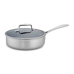 Zwilling J.a. Henckels Clad Cfx 3 Qt. Saute Pan In Silver