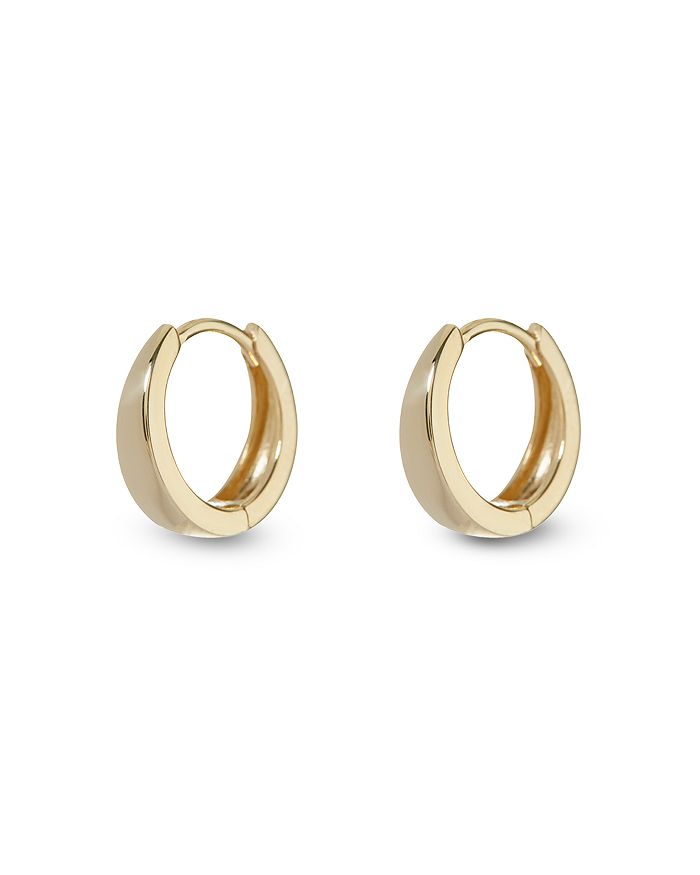 Apres Jewelry 14K Yellow Gold Geneva Huggie Hoop Earrings | Bloomingdale's