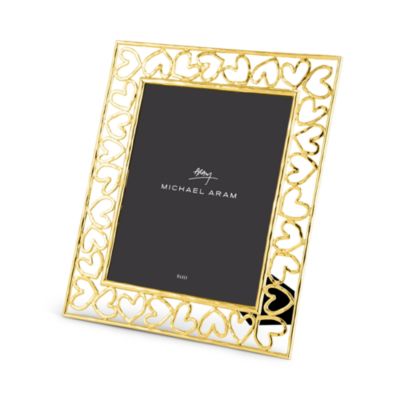 Gold Heart Frame, 8" x 10" 