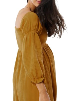 Ingrid & Isabel The Dream Smocked Off the Shoulder Maxi Dress |  Bloomingdale's Women