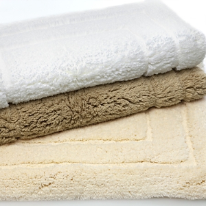 Abyss Caress Square Bath Rug, 23 - 100% Exclusive In Ecru