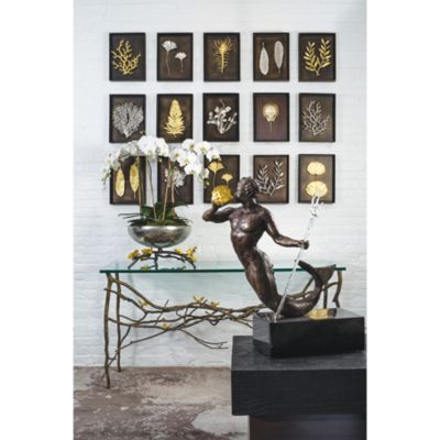 Butterfly Ginkgo Large Centerpiece Bowl