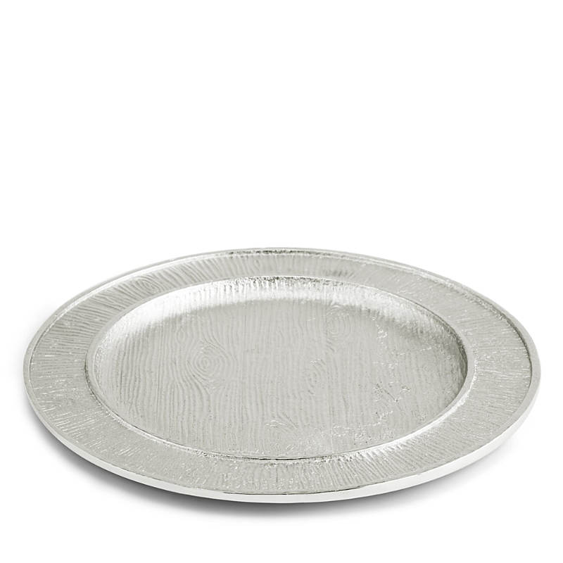 Michael Aram Ivy & Oak Collection Charger In Silver