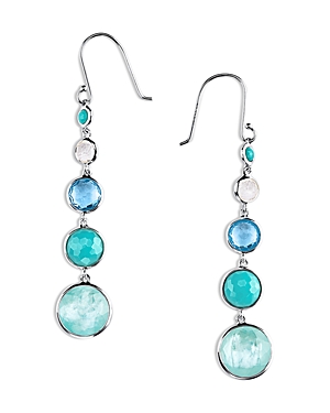 Ippolita Sterling Silver Lollipop Multi Gemstone Waterfall Drop Earrings Ippolita Sterling Silver Lollipop Multi Gemstone Waterfall Drop Earrings