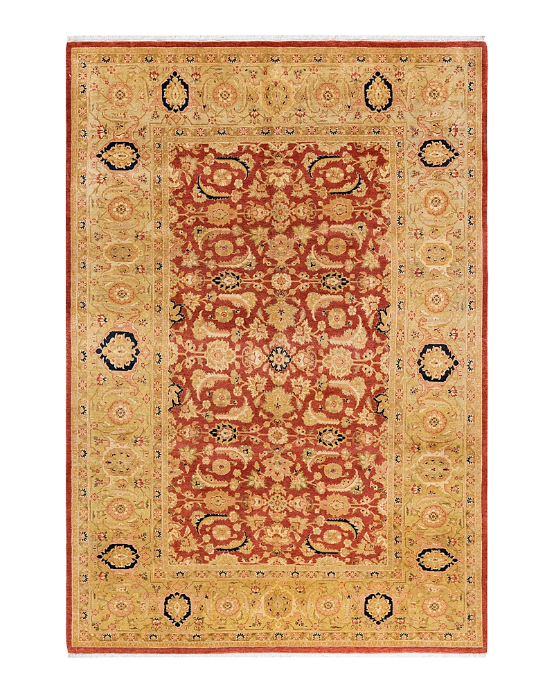 Bloomingdale's Mogul M1422 Area Rug, 6'3 X 9'1 In Orange