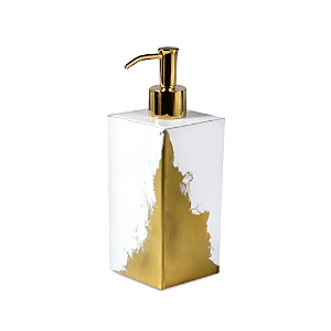 Mike And Ally Lava Lotion Pump In Metallic Gold