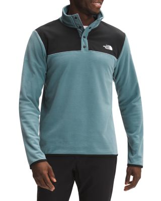 north face snap neck fleece