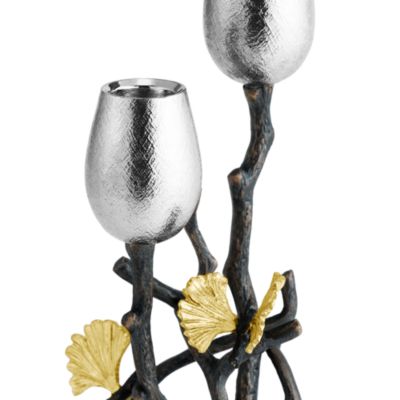 Butterfly Ginkgo Candleholder 