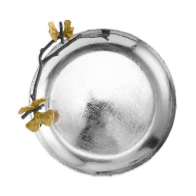 Butterfly Ginkgo Round Platter