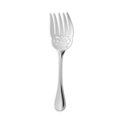 Perles Silverplate Fish Serve Fork
