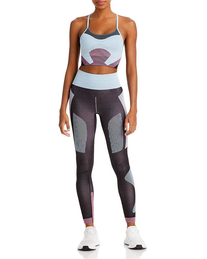adidas by Stella McCartney TrueStrength Yoga Knit Sports Bra & Leggings