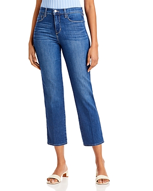 L'Agence Alexia High Rise Crop Jeans in Byers