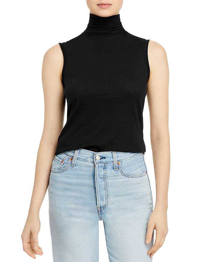 rag bone Gaia Turtleneck Tank Top Bloomingdale s