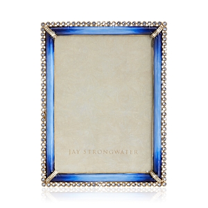 Jay Strongwater Stone Edge Frame, 5 X 7 In Lapis