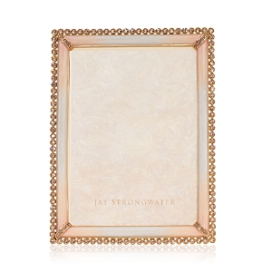 Jay Strongwater Stone Edge Picture Frame, 5" X 7" In Boudoire