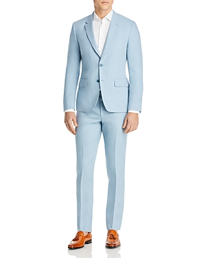 Paul Smith Soho Linen Extra Slim Fit Suit In Light Blue