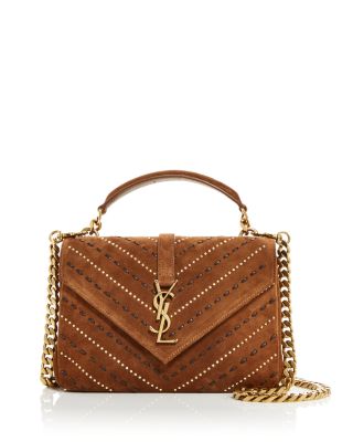 ysl purse brown