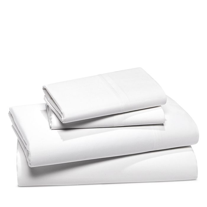 Sky Cotton & Tencel Lyocell Sheet Set, King - 100% Exclusive In White Lily