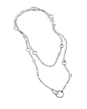 John Hardy Sterling Silver Classic Chain Sautoir Statement Necklace, 60 In Silver