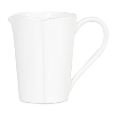 VIETRI - Melamine Lastra White Pitcher
