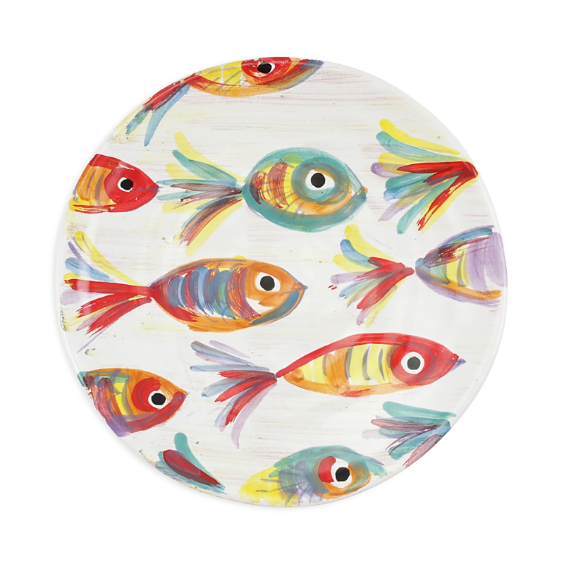Vietri Pesci Colorati Salad Plate In Multi