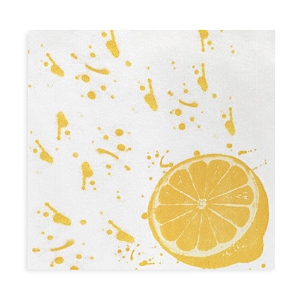 Vietri Papersoft Napkins Cocktail Napkins, Pack Of 20 In Lemon