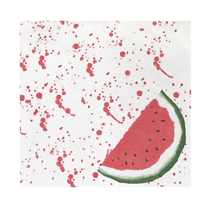 Vietri Papersoft Napkins Cocktail Napkins, Pack Of 20 In Watermelon